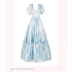 Selkie Head in the Clouds Cotton Ritz Gown size XS
